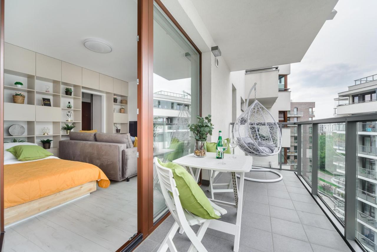 Modern Studios Near Arkadia Center Warschau Buitenkant foto